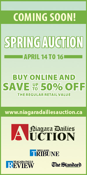 Spring Auction April 14 to 16. Save up to 50%!